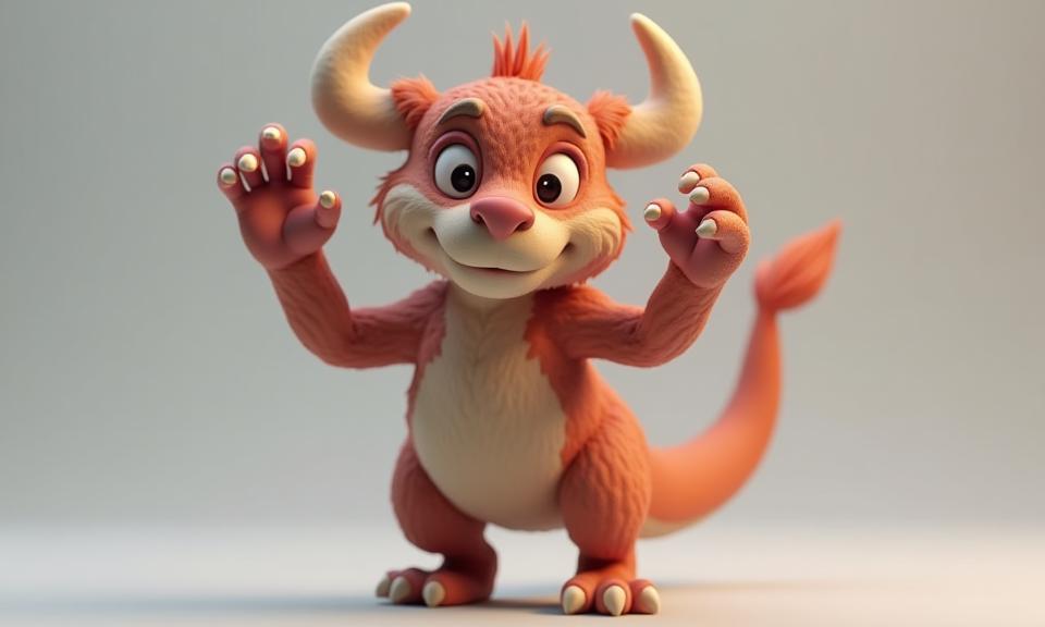 3D character model created by a student